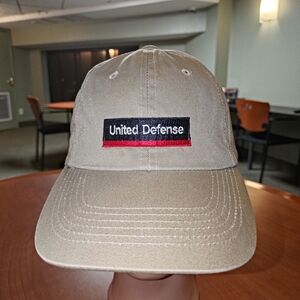 United Defense Embroidered Logo Strapback Hat Cap